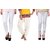 Stylobby White Legging Patiala Salwar Lace Palazzo Combo Deal Of 3
