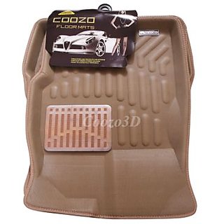 Buy Coozo 3d Car Floor Mats For Maruti Suzuki Celerio Beige Colour Online 1750 From Shopclues