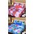 Akash Ganga Beautiful Combo of 2 Double Bedsheets with 4 Pillow Covers (AG1145)