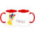 HomeSoGood Fun With Crackers Coffee Mugs (2 Mugs) (HOMESGMUG1411-A)