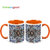 HomeSoGood Surrounded By Bubbles Coffee Mugs (2 Mugs) (HOMESGMUG698-A)