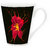 HomeSoGood Color Dripping From Flower Latte Coffee Mug (HOMESGMUG1725)