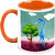HomeSoGood Tale Of Blue Giraffe Coffee Mug (HOMESGMUG1677)
