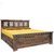 inhouz king size (6x6.5) bed with storage