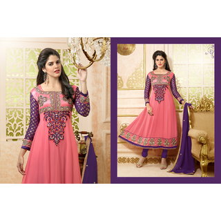 shopclues designer anarkali suit