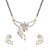 Fashion Frill Gold Plated Multicolor Alloy Mangalsutra with Earrings for Women