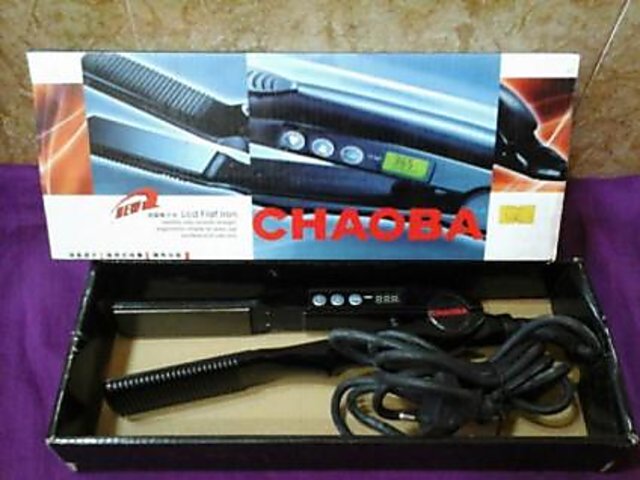 Chaoba lcd flat clearance iron hair straightener