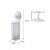 Shopper52 Portable Single Suction Cup Soap Dispenser - 1900SGSPD