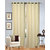 Shiv Shankar Handloom Cream Crush  Door Curtain-Set of 2 (7x4FT)