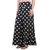 Westchic Black & White Cotton Dotted For Women