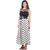Westchic White Dotted Maxi Dress For Women