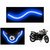 Speedwav Flexible 30Cm Bike Headlight Led Drl Tube Blue-Tvs Appache Rtr 160 - (103640)