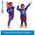 Superman costume fancy dress up outfit suit mask children