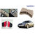 Speedwav Car Pillar Storage Pockets Set Of 2 Beige-Skoda Superb - (63308)