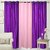 Shiv Shankar Handloom Wine  Pink Crush Door Curtain-Set of 3 (7x4FT)