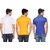 Rico Sordi Mens Multicolor Polo Collar Tshirt (Pack of 3)