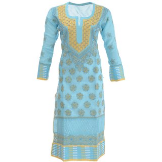 Buy Cotton Chikankari Kurti Online Get 6 Off Cotton asymmetric chikankari short kurti: cotton chikankari kurti