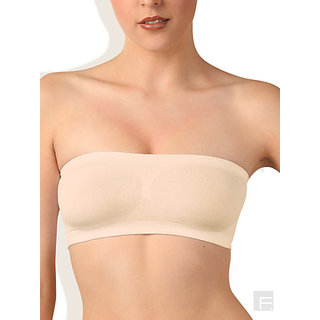 Buy Tube Bra Bandeau In Skin Color Online 199 From Shopclues