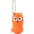 Fox Nail clipper with silicone covered. Orange