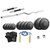 Protoner Weight Lifting Package 32 Kg Weight + 3 Rods + Gloves
