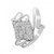 Jewelscart.In Silver Cz Ad Fashion Jewellery Ring For Woman And Girls