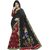 Triveni Maroon Art Silk Lace Saree With Blouse