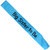 Big Sister To Be Writing Baby Shower Party Sash Blue