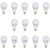 Frazzer 12 W LED BULBS pack of 8 Bulbs with 5 bulbs Free