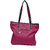 Regal Pink Casual Tote Handbag