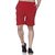 Demokrazy Men's Red Shorts