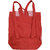 Cotton Canvas Red Backpack