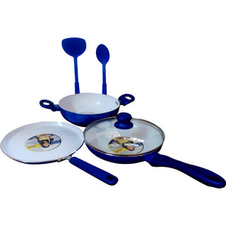 Buy Jaypee Non Stick Cookware Set of #5 Online @ ₹2599 from ShopClues