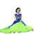 florence clothing company Blue And Green Embroidered Gown Dress For Women
