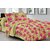 BDM FASHION PRINTED 100 COTTON BED SHEET WITH 2 PILLOW COVER