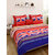 Homefab India Luxury Printed Double Bedsheet with 2 Pillow Covers