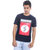 Fabilano Mens Cotton Round Neck Navy Graphics T-Shirt rng01
