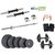 BODY MAXX 100 KG WEIGHT LIFTING HOME GYM PACKAGE + 2 RODS WITH 5 FT BENCH ROD ET