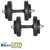 BODY MAXX 100 KG WEIGHT LIFTING HOME GYM PACKAGE + 2 RODS WITH 5 FT BENCH ROD ET