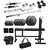 Body Maxx 30 Kg Home Gym, 2 Dumbbell Rods, 2 Rods(1 Curl), 3 In 1 (I/D/F) Bench With Gym Bag (BIGObagI-D-F7)