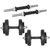 Body Maxx 20 kg home gym,3 feet plain rod(shoulders/bicep),dumbells rod,acc