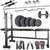 Body Maxx 100 kg home gym, 14 inch dumbells rod, 2rods,3 in 1 (i/d/f) bench,