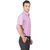 Zido Slim Fit Checkered Pink Blended Shirt