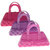 Hard Plastic Purse Handbag Tote Bag for Barbie Doll - Color Assorted