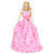 Barbie Doll Princess Wedding Gown Dress Pink