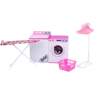 Buy Laundry Room Play Set Washer Dryer Table for Barbie Doll