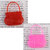 Random Color Purse Handbag Tote Bag for Barbie Doll