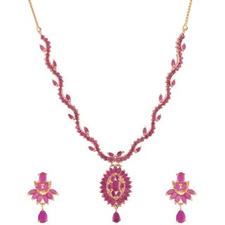 Buy 1 Gram gold plated with CZ stones 