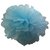 4 Tissue Paper Pom-Pom Flower Ball Wedding Party Decoration - Baby Blue