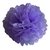 8 Tissue Paper Pom-Pom Flower Ball Wedding Party Decoration - Lavender