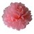 15 Tissue Paper Pom-Pom Flower Ball Wedding Party Decoration - Pink